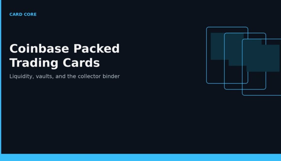 Coinbase Packed trading cards — digital packs, vaults, and collector liquidity